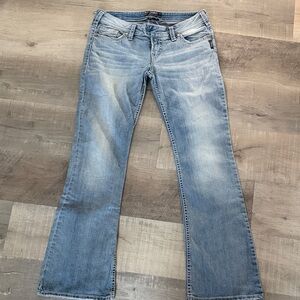 Silver Jeans Tuesday Light Blue Flare Women's Jeans